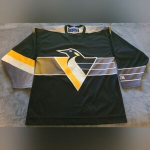 CCM Pittsburgh Penguins Robo Pen Gradient NHL Jersey Black Alternate XL